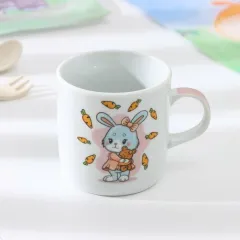 Кружка детская, 230 мл., керамика, ДОЛЯНА «Лапочка зайка», белый (9438015)