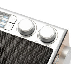 Радиоприемник HYUNDAI H-SRS105 коричневый 