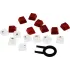 Клавиатура A4 Bloody B975P черный 