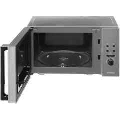 Микроволновая печь HYUNDAI HYM-D3002, 20 л., серебристая (Э/М)