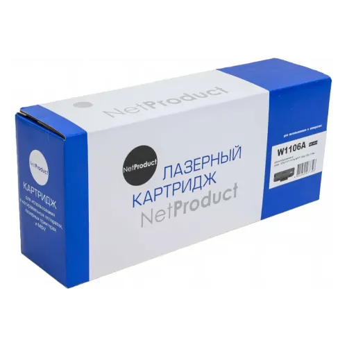 Картридж-тонер HP LJ 107a/107r/107w/MFP135a/135r/135w (NetProduct) N-W1106A, 1K (с чипом)