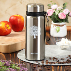 Термос DANIKS SL-100DD 1л серебристый