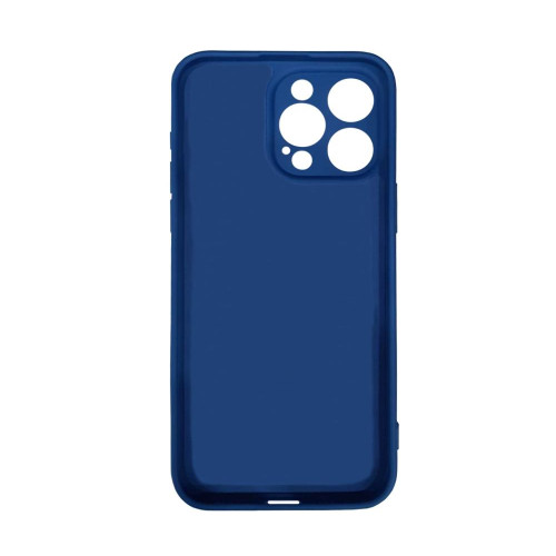 Бампер Apple IPhone 15 Pro Max ZIBELINO Soft Case темно-синий