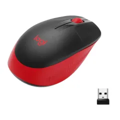 Мышь Logitech M190 красный/черный