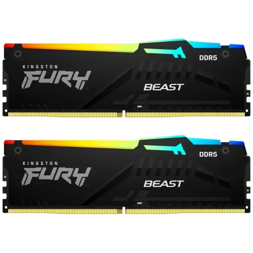 Память DDR5 32768Mb 5200MHz Kingston Fury 2х16 KF552C40BBAK2 RGb