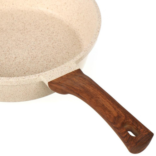 Сковорода ГУРМАН Estima бежевая ГМ2001 ЭБИ индукция 20см