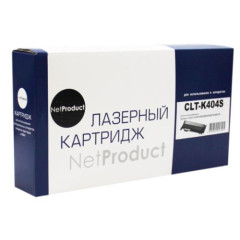 Картридж-тонер Samsung C430/C430W/480/W/FN (NetProduct) N-CLT-K404S, BK, 1,5K