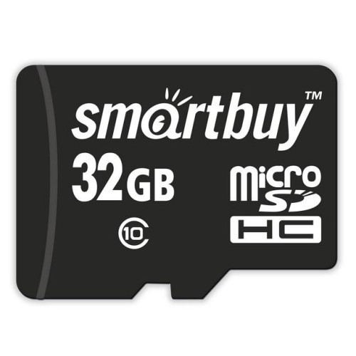 Карта micro-SD 32GB SMARTBUY Class10 LE