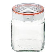 Банка для хранения продуктов HEREVIN, стекло, 1000 мл (143010-000)(828-298)