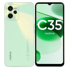 Сотовый телефон REALME C35 64Gb зеленый