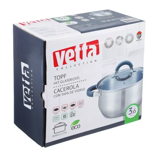Кастрюля VETTA Vienna 3,6л. (822-064)