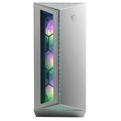 Корпус MSI MidiTower MPG GUNGNIR 110R white (ATX, без БП, ARGB, 2xUSB3.2 Type-A + USB3.2 Type-C)