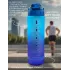 Бутылка для воды спортивная PH BOTTLE, сине-фиолетовая, 1000 мл.