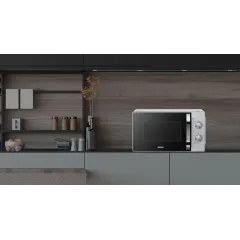 Микроволновая печь HAIER HMB-MM208SA, 20 л., серебристая (М)