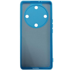 Бампер Honor X9A 5G ZIBELINO Soft Case лазурный