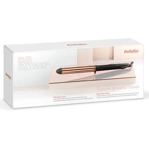 Щипцы BABYLISS C455E, чёрная (9562539) (28 мм)