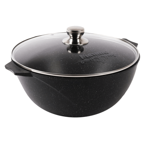 Казан Мечта Гранит black, 7л., с крышкой (57802)(448772)