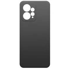 Бампер Xiaomi Redmi Note 12 Borasco Microfiber Case черный