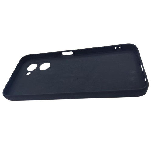Бампер Realme C33 4G/C33 2023 4G ZIBELINO Soft Matte черный защита камеры