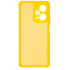 Бампер Xiaomi Redmi Note 12 5G/Poco X5 5G ZIBELINO Soft Matte желтый с микрофиброй