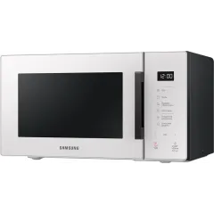 Микроволновая печь SAMSUNG MG-23T5018AE/BW, гриль, 23 л., белая (С)