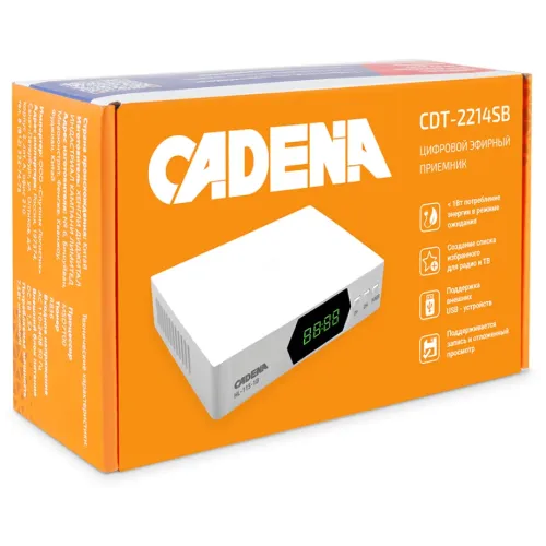 Приставка цифровая CADENA CDT-2214SB (*7)
