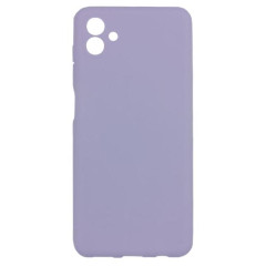 Бампер Samsung Galaxy A04 4G ZIBELINO Soft Matte сиреневый защита камеры