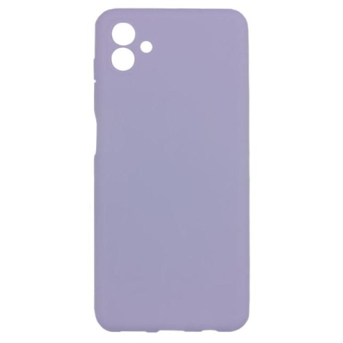 Бампер Samsung Galaxy A04 4G ZIBELINO Soft Matte сиреневый защита камеры