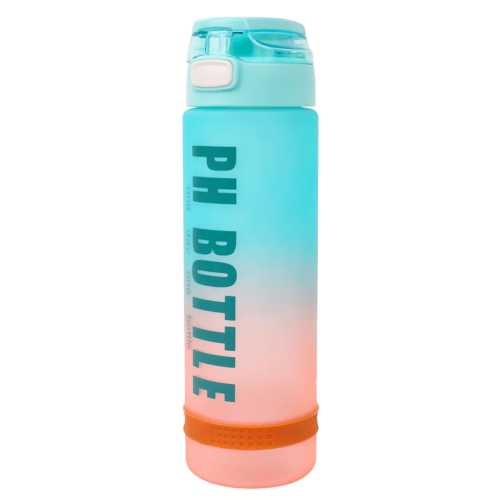 Бутылка для воды спортивная PH BOTTLE, оранжевый неон, 1000 мл.
