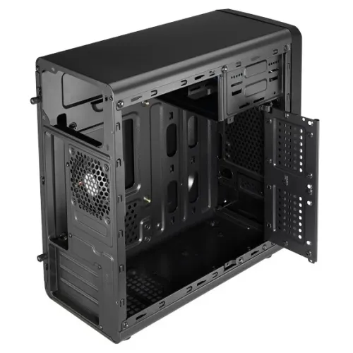 Корпус Aerocool Qs-180 черный w/o PSU mATX 1x80mm 2xUSB2.0 1xUSB3.0 audio