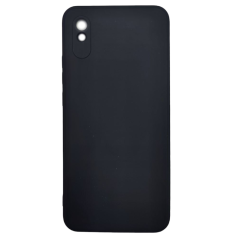 Бампер Xiaomi Redmi 9A ZIBELINO Soft Matte черный защита камеры