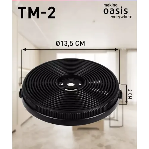 Фильтр для вытяжки OASIS TM-2 ( 2шт в уп) (угольный)