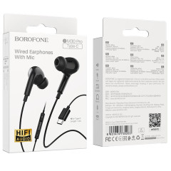 Гарнитура Borofone BM30 Pro Type C черный