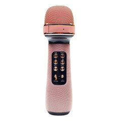 Микрофон вокальный Bluetooth  SDRD 898 детский светло-розовый