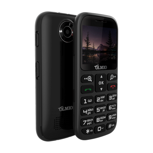 Сотовый телефон Olmio C37 черный (*5)