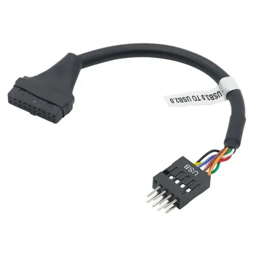 Переходник USB 3.0 розетка - USB 2.0 вилка на материнскую плату