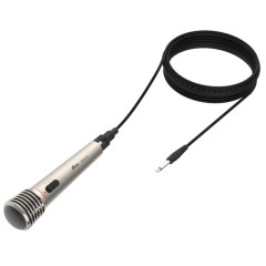 Микрофон вокальный Ritmix RWM-100 (радио,3м титан)