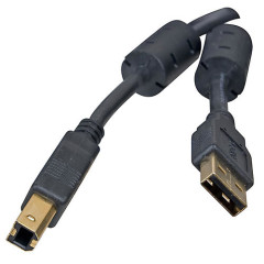 Кабель USB 2.0 A вилка - B вилка 1.8 м 5BITES UC5010-018A
