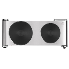 Настольная электроплита ARESA AR-4702 серебристая (диск 2) (*3)