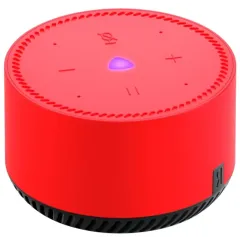 Умная колонка Яндекс.Станция Лайт с Алисой внутри красная