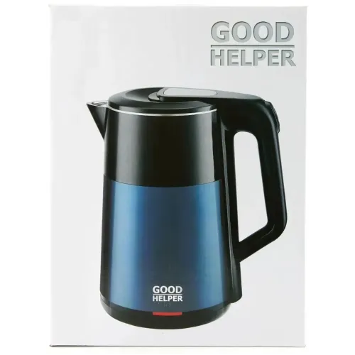 Чайник эл. GOODHELPER KPS-188C нерж., синий