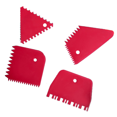 Набор кондитерских шпателей Доляна, 4 шт.(4021338)