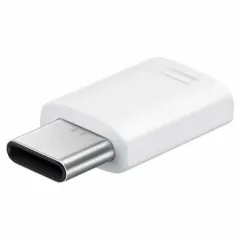 Переходник microUSB - Type C SAMSUNG EE-GN930KWRGRU за 1шт белый