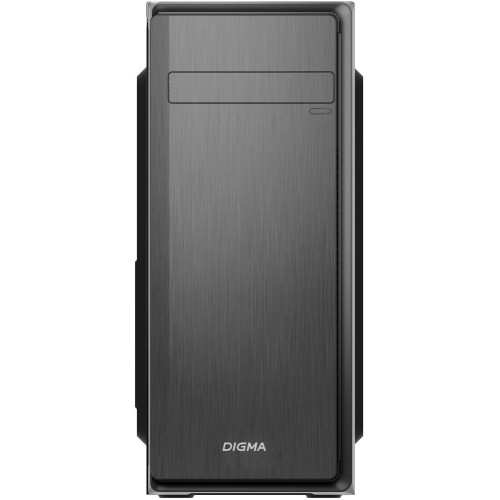 Корпус Digma DC-ATX100-U2 черный без БП ATX 1x80mm 2x120mm 2xUSB2.0 audio