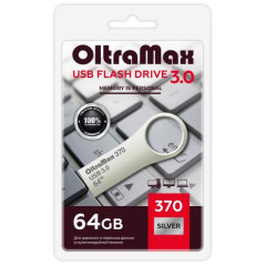 Карта USB3.0 64 GB OLTRAMAX OM-64GB-370-Silver
