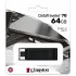 Карта USB3.0 64 GB Kingston DataTraveler 70 Type-C DT70/64GB черный