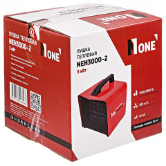 Пушка электрическая NUMBER ONE NEH-3000-2 (квадратная)