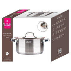 Кастрюля TalleR, нерж., 5,1 л., TR-17354