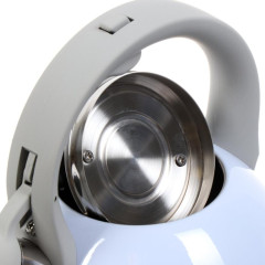 Чайник со свистком Daniks M-083B, голубой, 2,7 л.