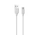 Кабель USB 2.0 A вилка - Type C 1 м Borofone BX14 White